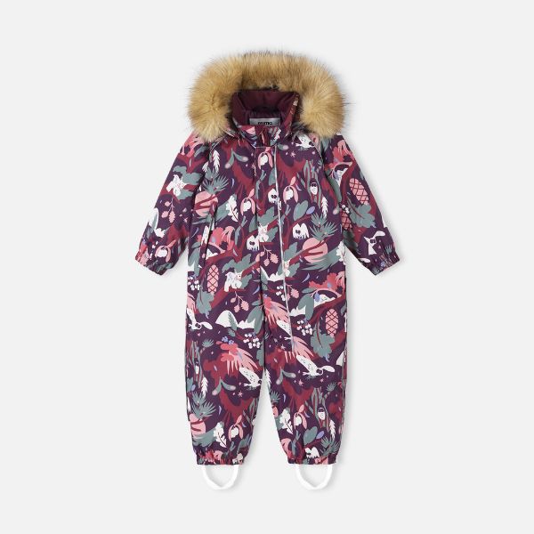 Toddler Snowsuit - Reima Lappi Waterproof Snowsuit, Deep Purple