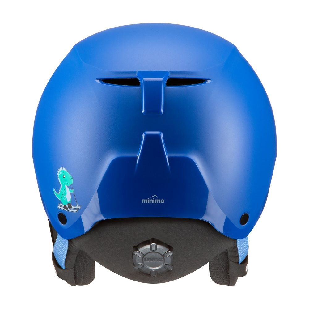 Uvex Minimo Style Kids Ski Helmet - Blue Dino 2 sizes