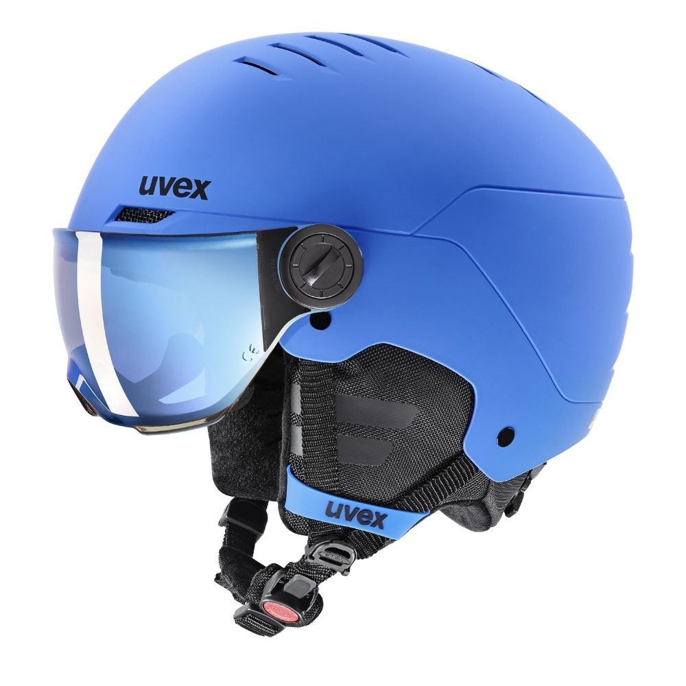 Kids visor ski helmet