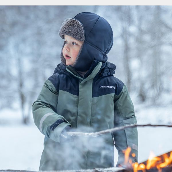 Waterproof, Warm Kids Winter Hat - Biggles Cap 7 - Navy