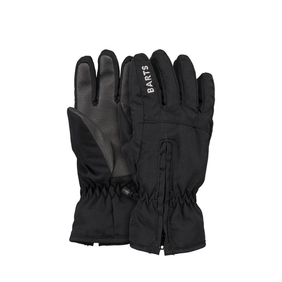 Barts Zipper Kids Ski Gloves Black