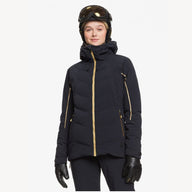 Roxy Premiere Womens Heated Ski Jacket - True Black