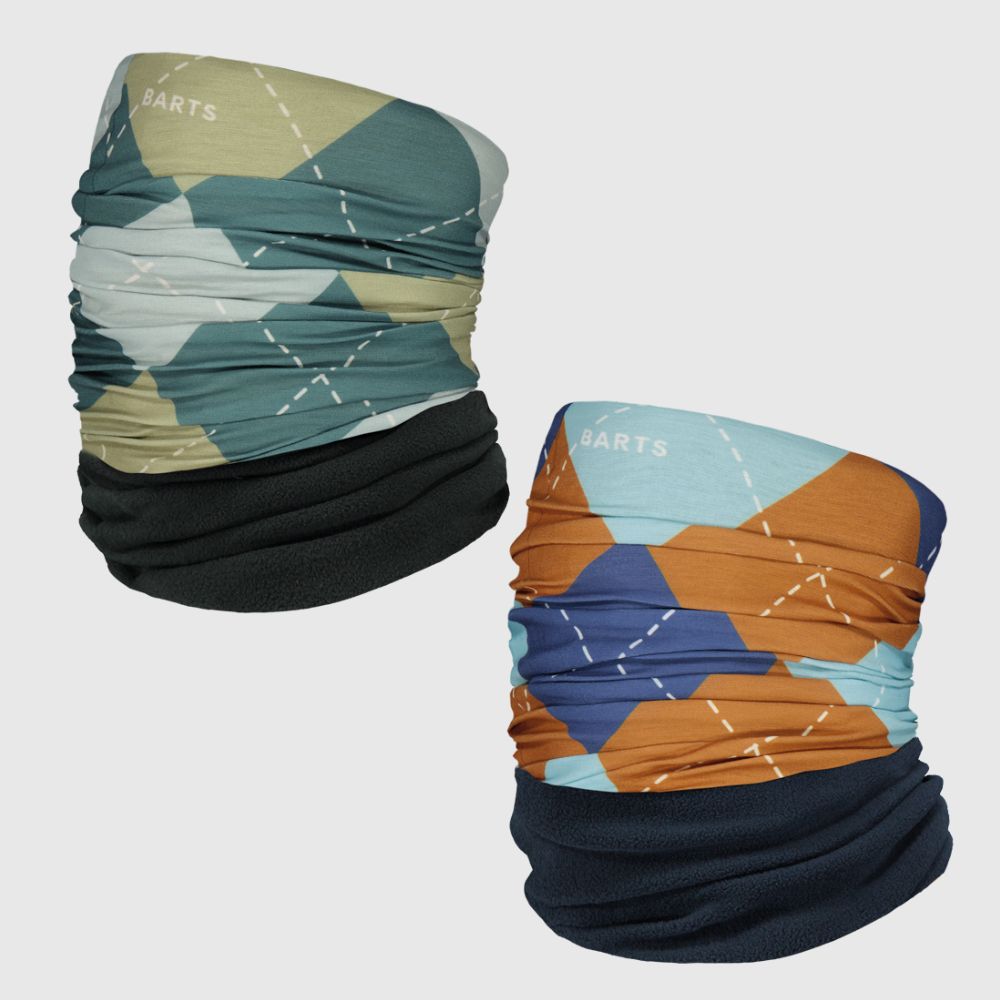 Barts Multicol Polar Argyle -ski neck warmer