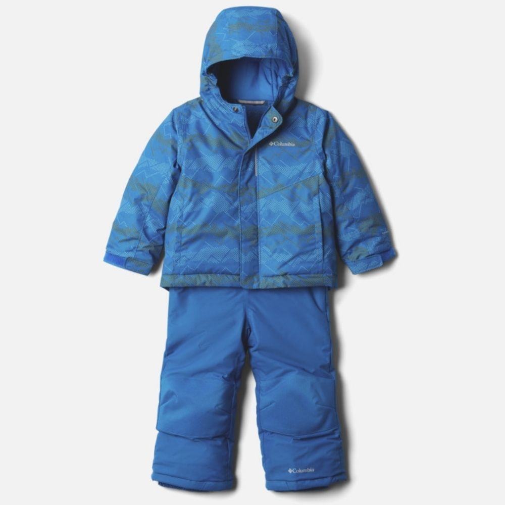 Columbia Buga Ski Jacket & Bib Pants Set - Bright Indigo 8-9 years only