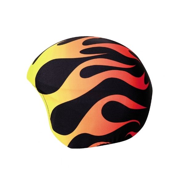 Coolcasc Flames Ski Helmet Cover