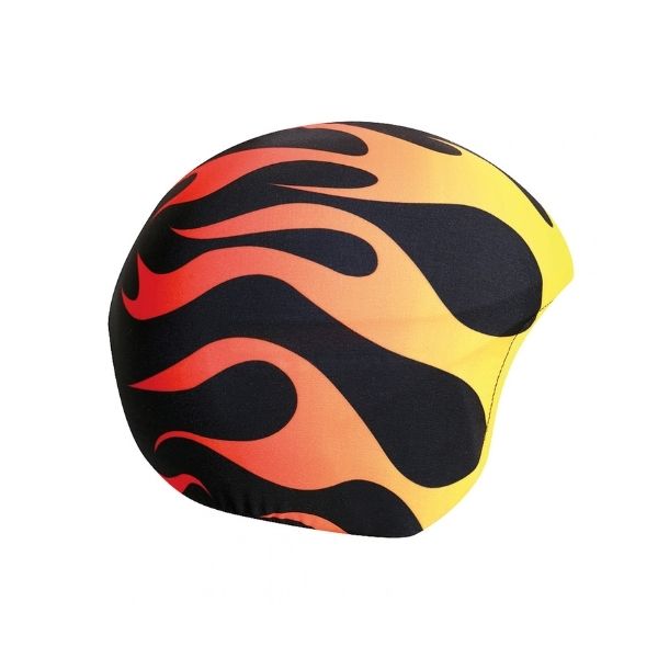 Coolcasc Flames Ski Helmet Cover