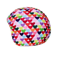 Coolcasc Hearts Ski Helmet Cover