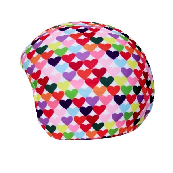 Coolcasc Hearts Ski Helmet Cover