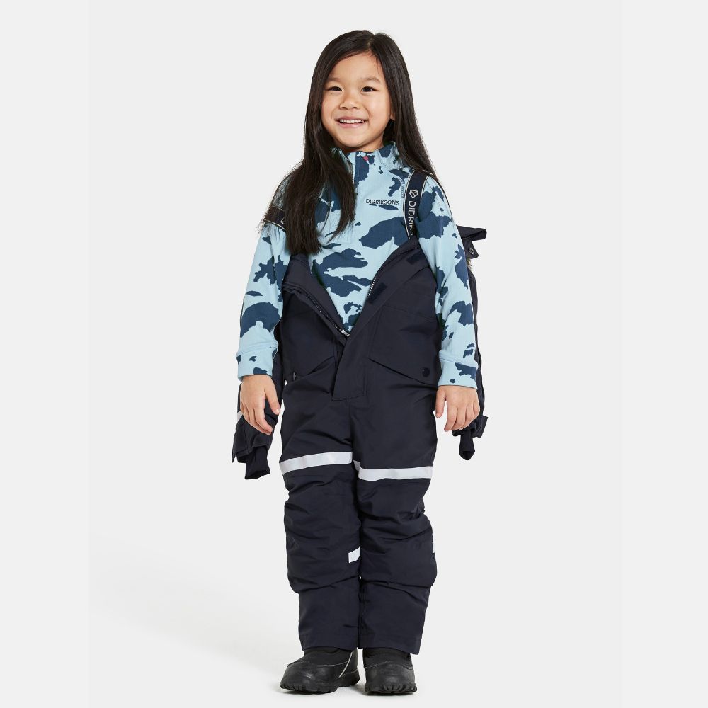 Didriksons Bjarven Kids Ski Suit - Navy