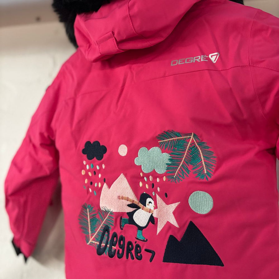 Degre 7 Firay Kids Ski Jacket, Pink
