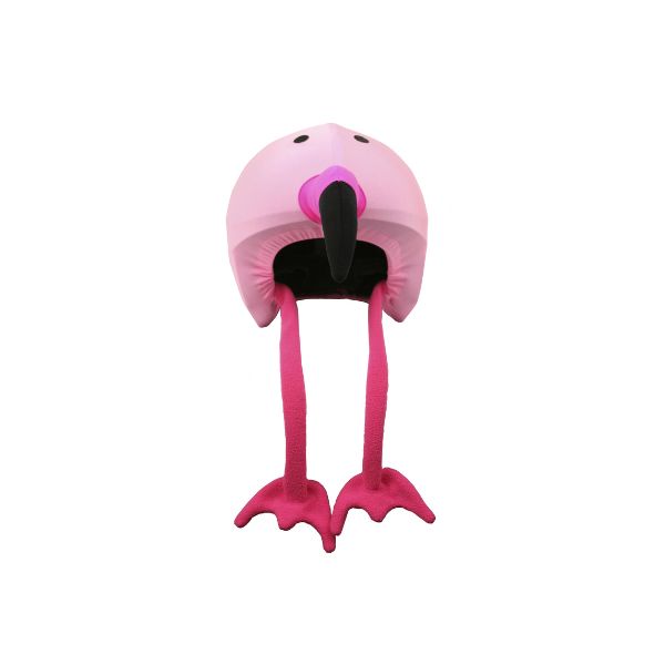 Flamingo Ski Helmet Cover