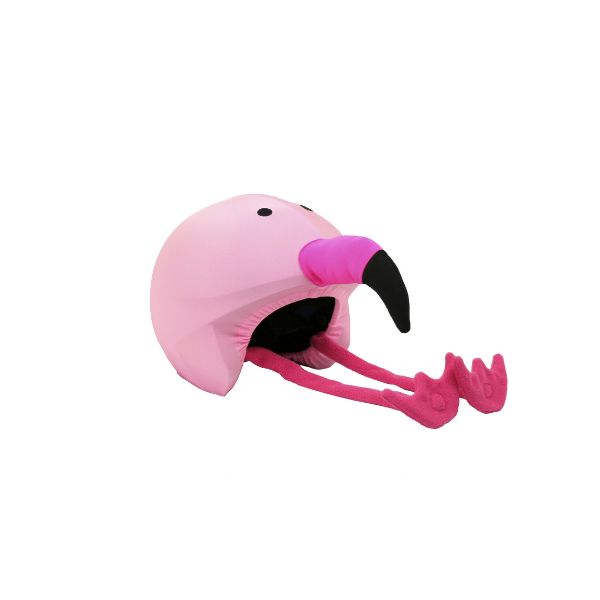 Flamingo Ski Helmet Cover