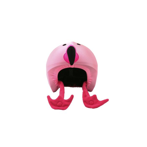 Flamingo Ski Helmet Cover