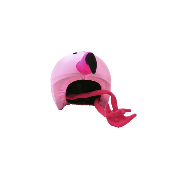 Flamingo Ski Helmet Cover