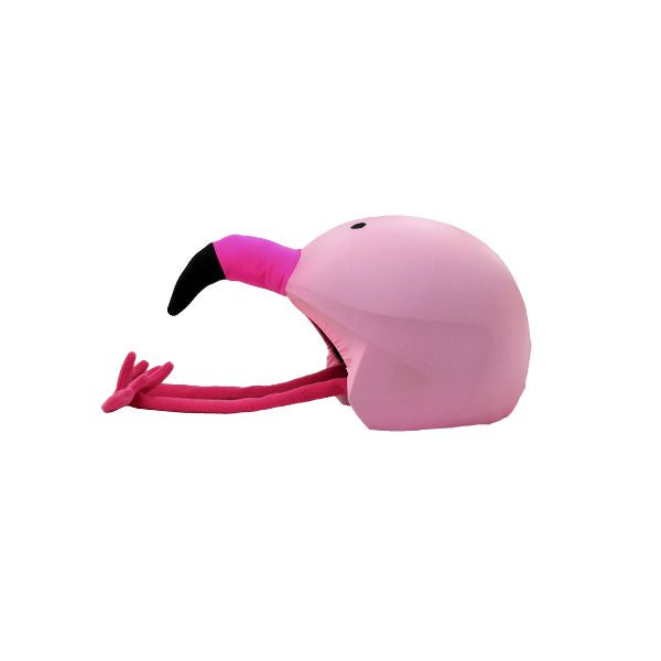 Flamingo Ski Helmet Cover