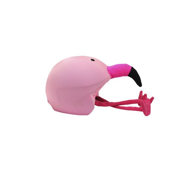 Flamingo Ski Helmet Cover