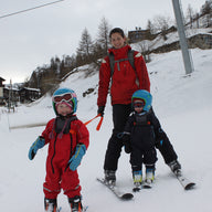 Hobbledehoo 3 Ski Harness Blue
