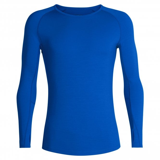 Icebreaker 200 Oasis LS Crewe Thermal Top Mens - Lazurite