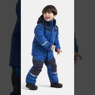 Didriksons Skare Kids Ski Jacket & Pants Set - Ultramarine