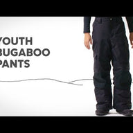 Columbia Bugaboo II Youth Ski Pants, Black - FINAL SALE