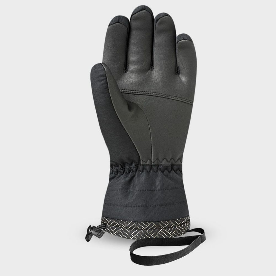 Racer Womens Ski Gloves - Black