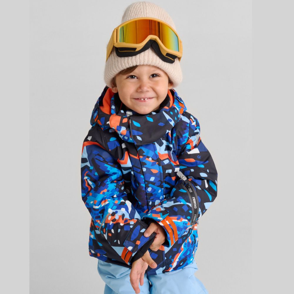 Reima Kairala Boys Ski Jacket, Black