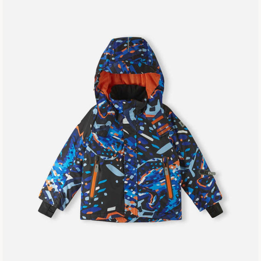 Reima Kairala Boys Ski Jacket, Black 7-8 yrs only