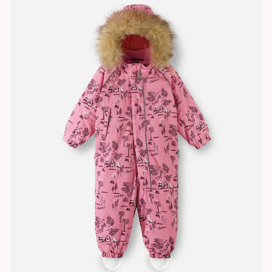 Reima Lappi Baby Snowsuit, Sunset Pink