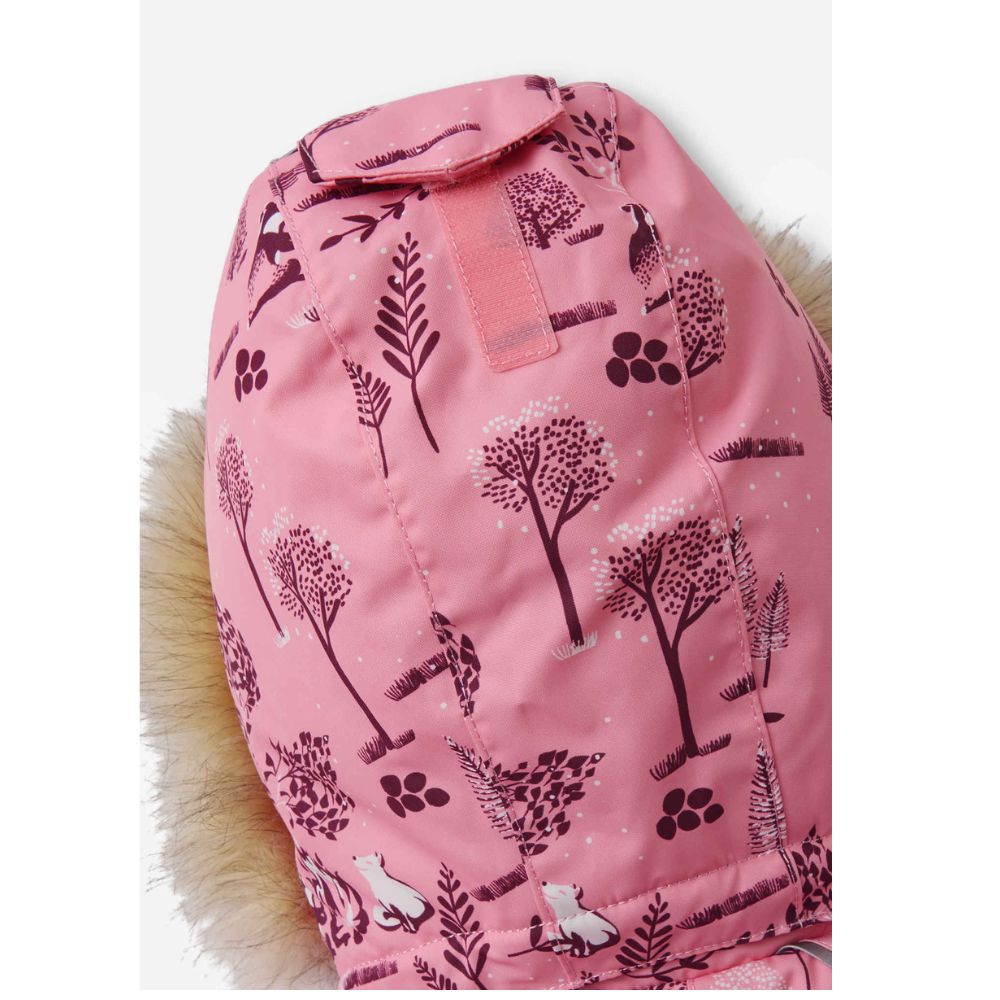 Reima Lappi Baby Snowsuit, Sunset Pink