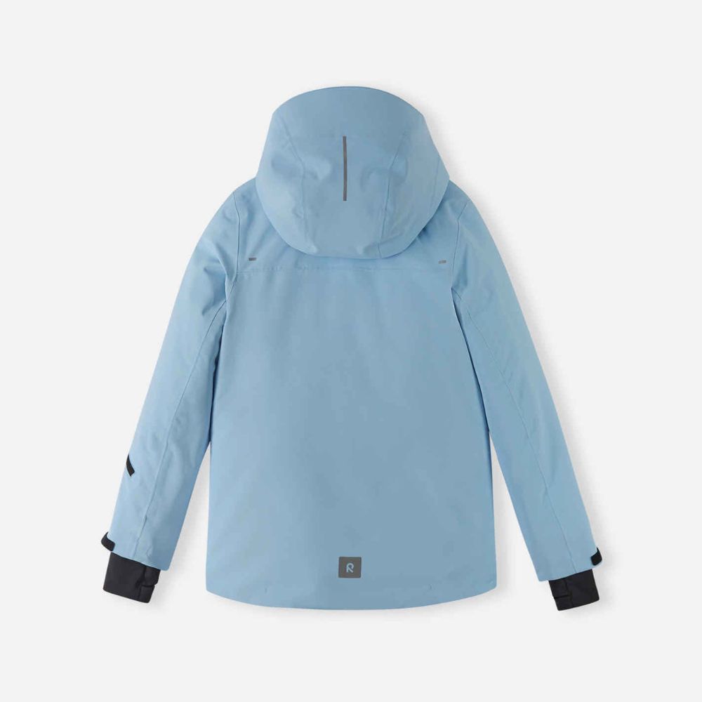 Girls blue ski jacket sales