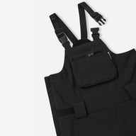 Bib Ski Pants For Kids in Black - for all snowsports