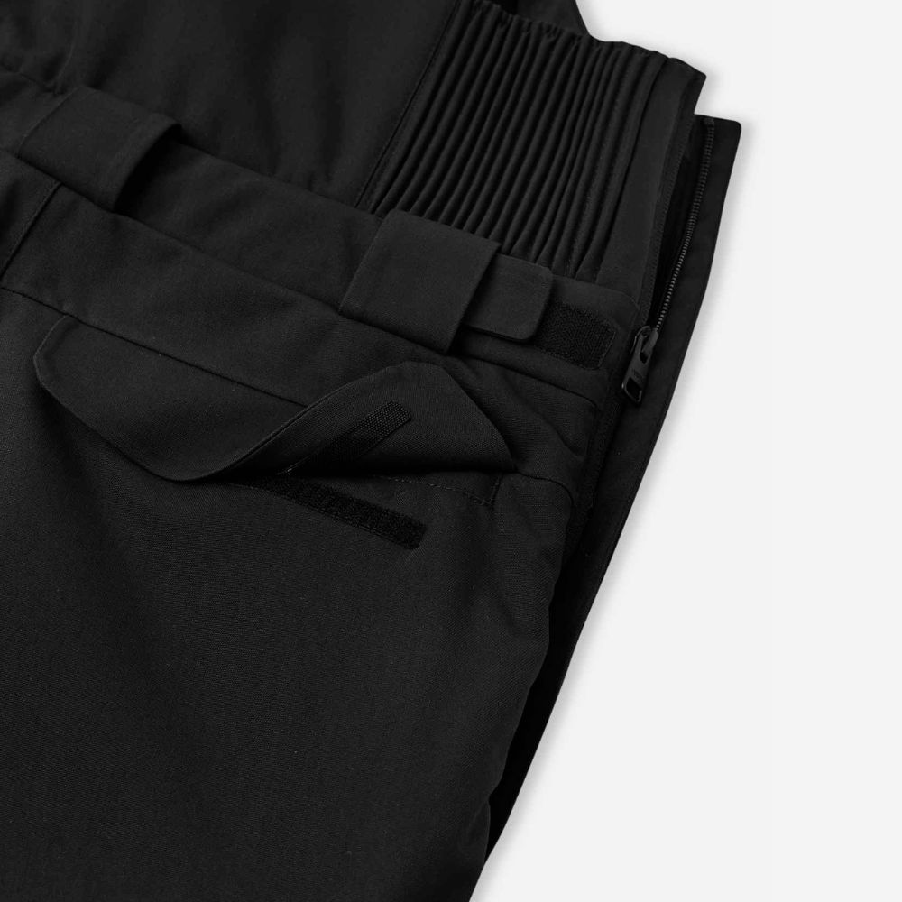 Bib Ski Pants For Kids in Black - for all snowsports