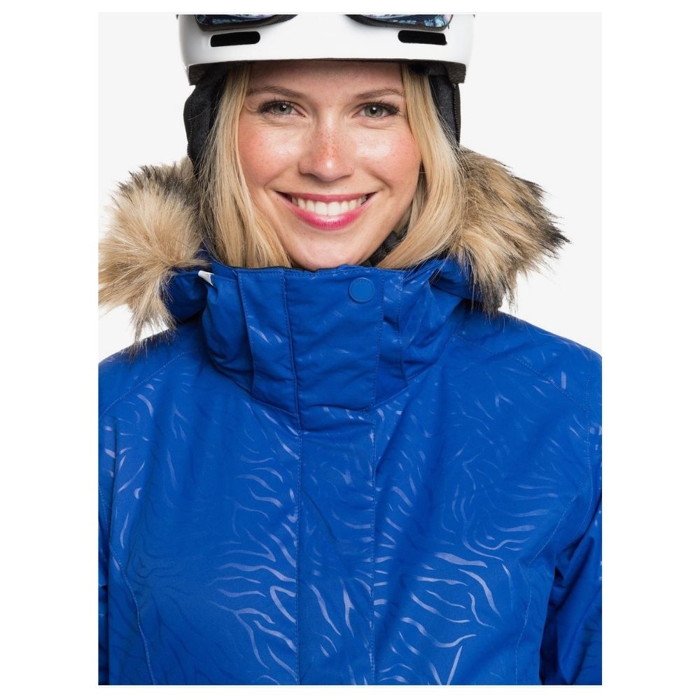 Roxy Jet Ski Solid Ski Jacket Mazarine Blue