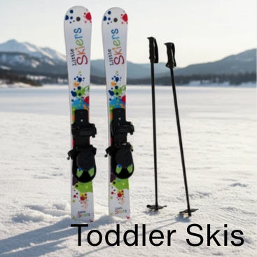 plastic toddler skis
