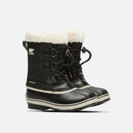 Sorel Yoot Pac Nylon Kids Snow Boots - Black UK Child 10, 11 only FINAL SALE