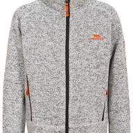 Trespass Mario Boys Microfleece, Grey Marl