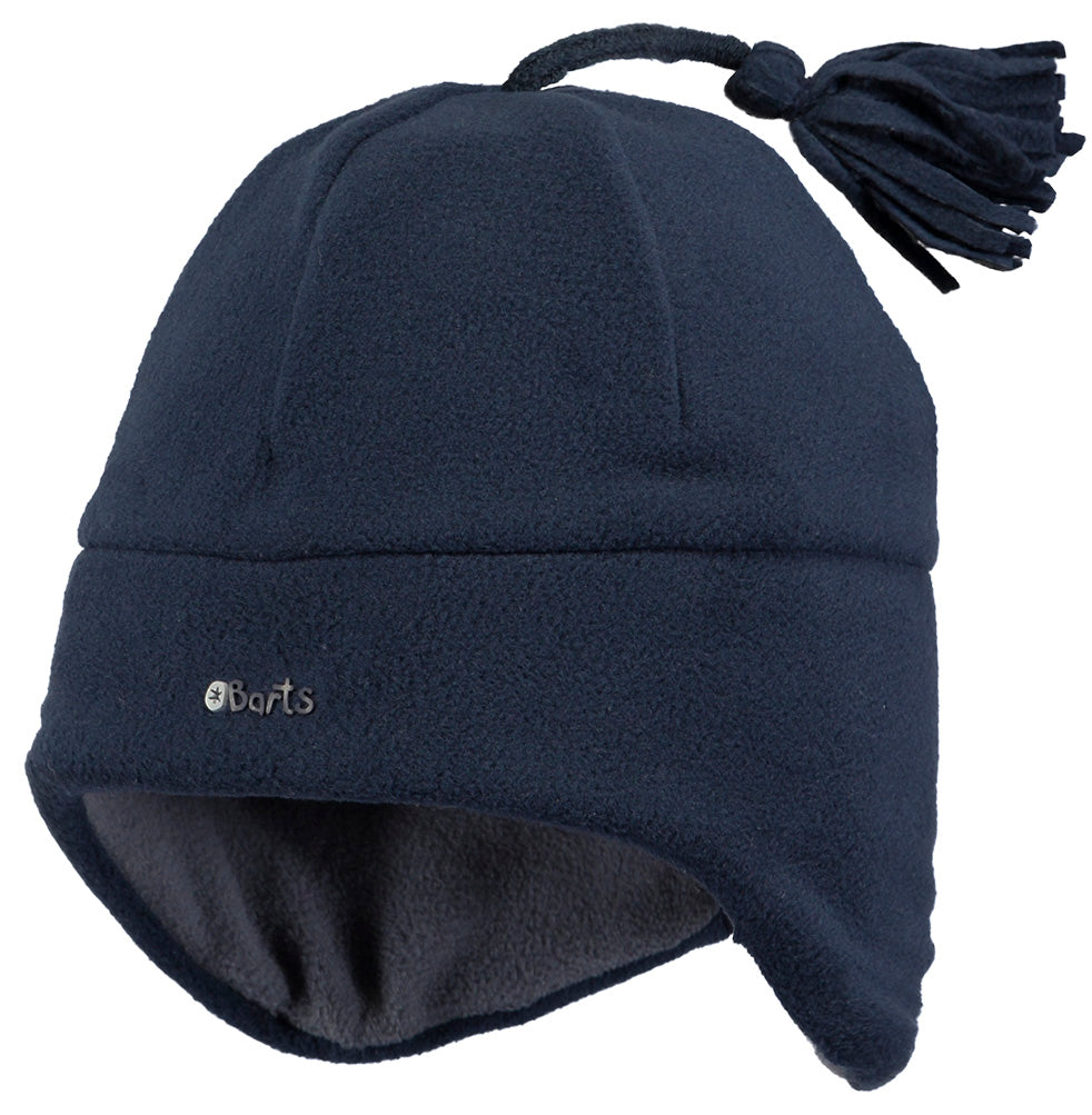 Barts Fleece Earflap Baby Winter Hat, Navy 47cm (12-18 mths)