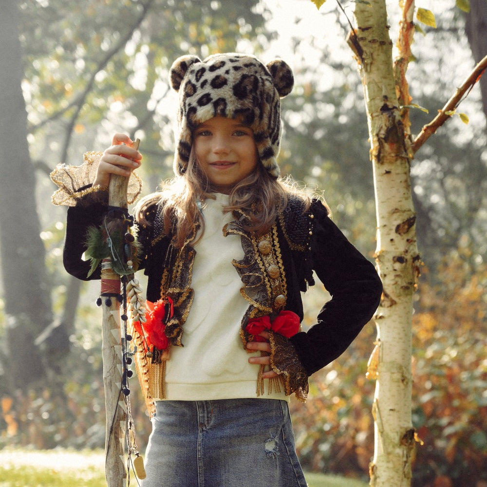 Barts Doozy Earflap leopard, 50cm up to 4 yrs