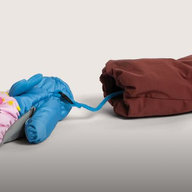 Toddler Skiing Mittens - With Mitten String