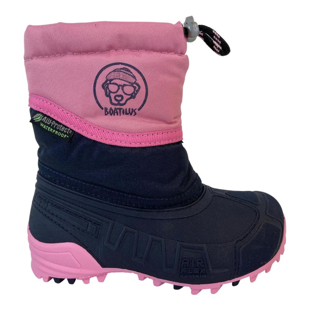 Boatilus Hybrid Kids Snow Boots - Pink/Navy