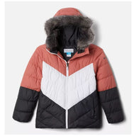 Columbia Arctic Blast Girls Ski Jacket - Dark Coral 6-7 yrs only FINAL SALE