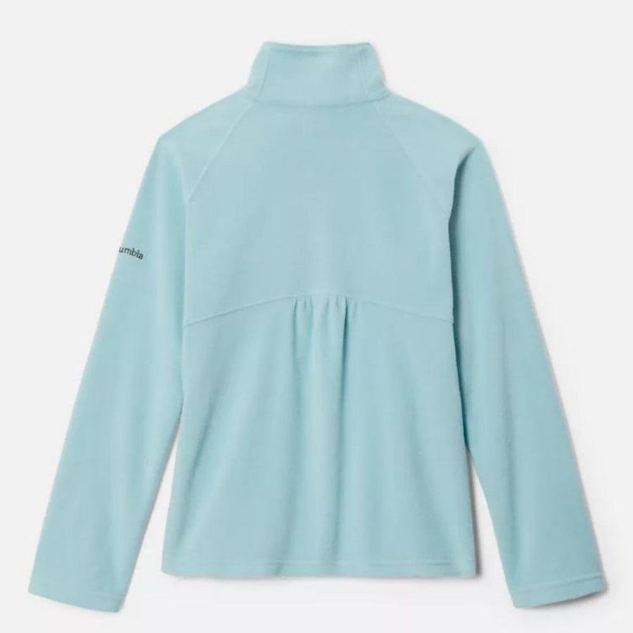 Columbia Glacial Micro Fleece Half Zip - Aqua Haze, Sunset Peach