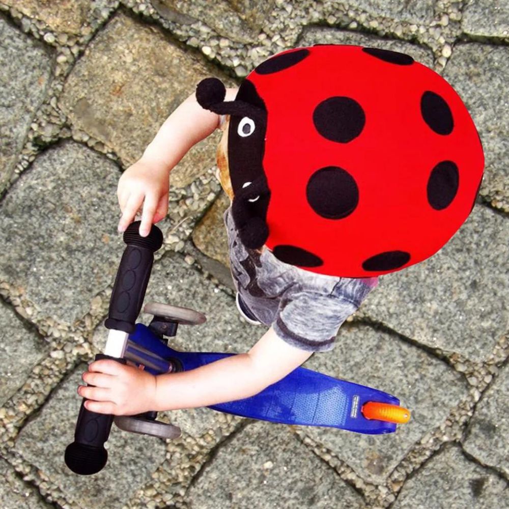 Coolcasc Animal Ski Helmet Cover - Ladybird