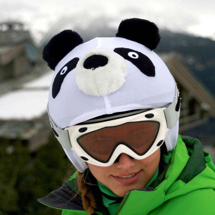 CoolCasc Animals Helmet Cover, Panda