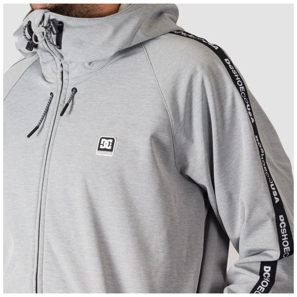 DC Spectrum Jacket Neutral Gray Heather Little Skiers
