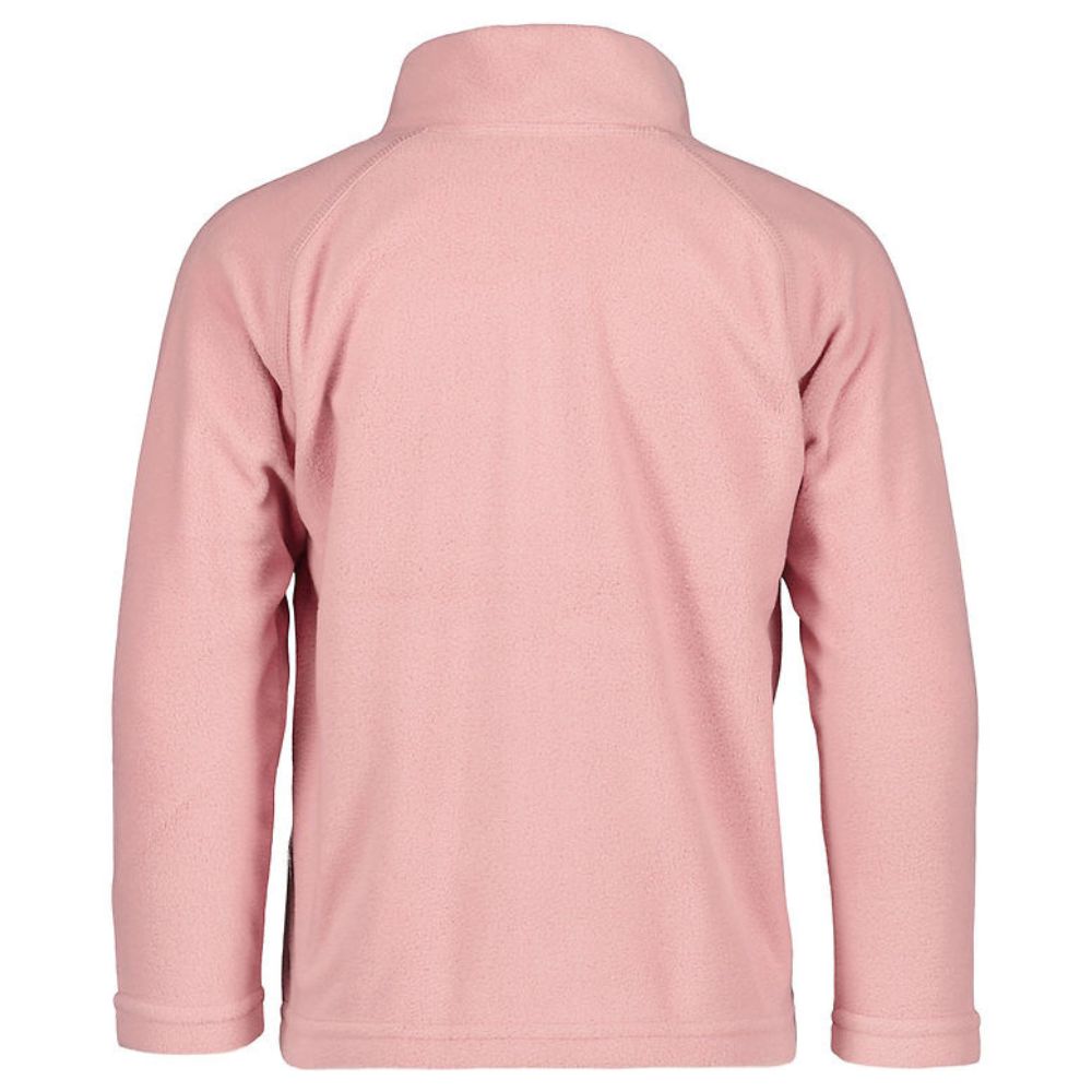 Didriksons Monte Full Zip Girls Fleece Jacket - Soft Pink