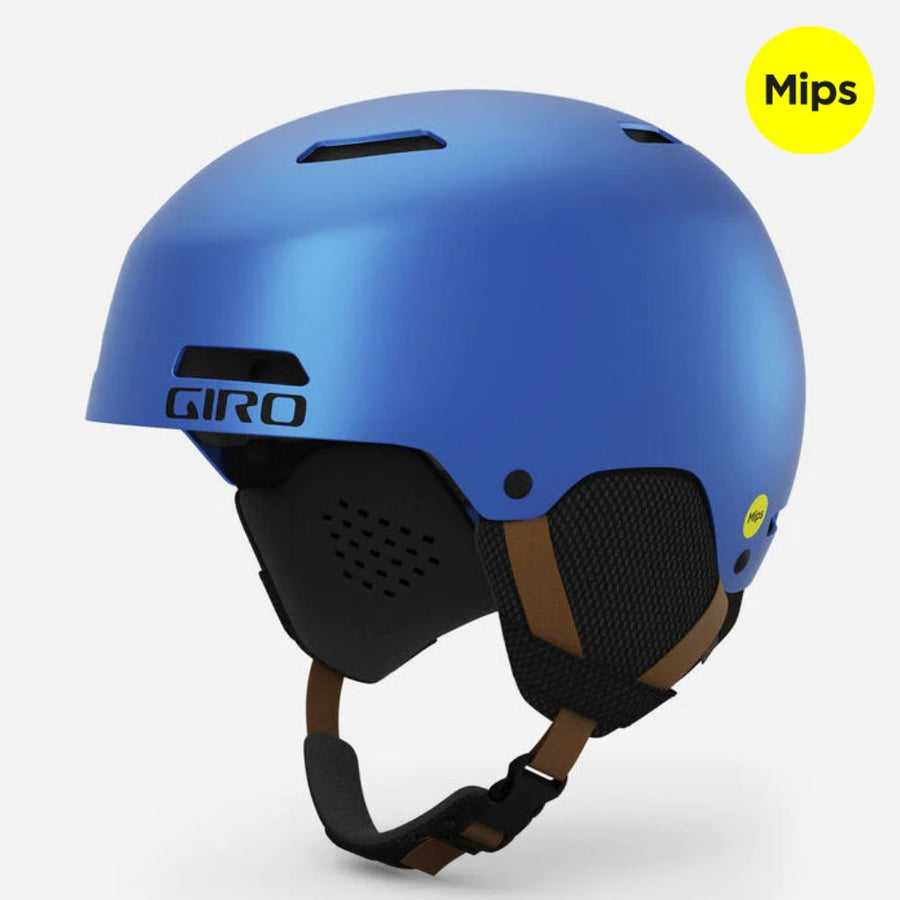 Giro Crue MIPS Kids Ski Helmet, Blue Shreddy Yeti - 2 sizes