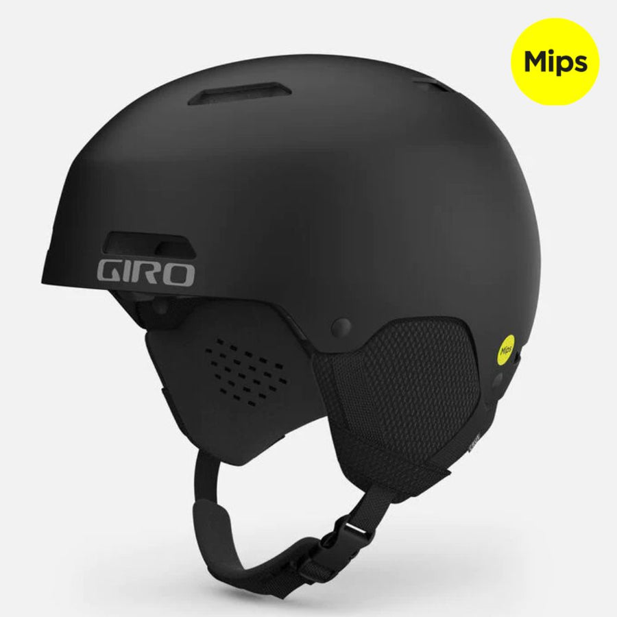 Giro Crue MIPS Kids Ski Helmet, Matte Black - 3 sizes