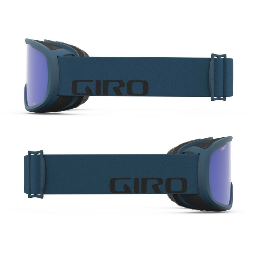 Giro Cruz Mens Ski Goggles, Black & Harbour Blue S3 Lens
