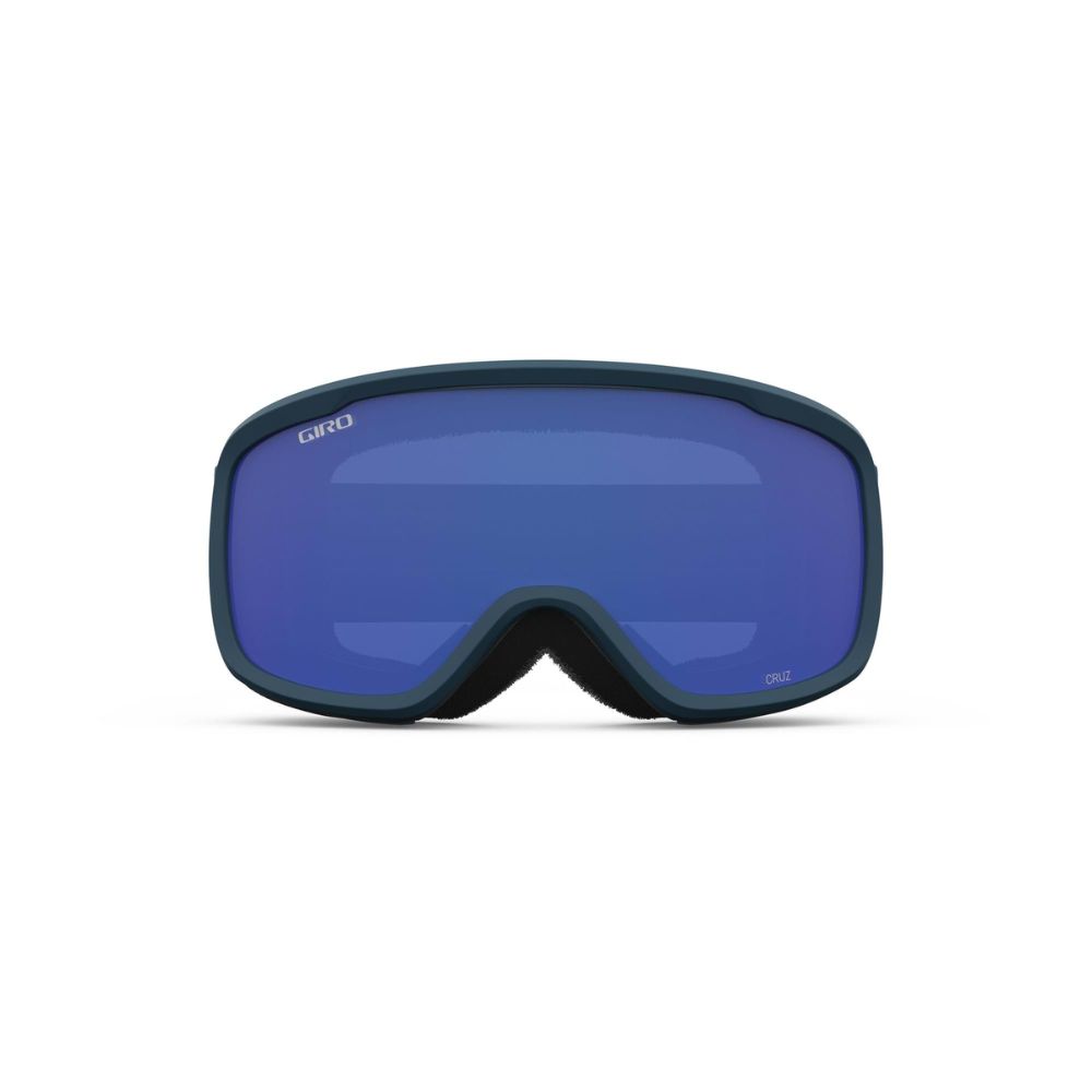 Giro Cruz Mens Ski Goggles, Black & Harbour Blue S3 Lens